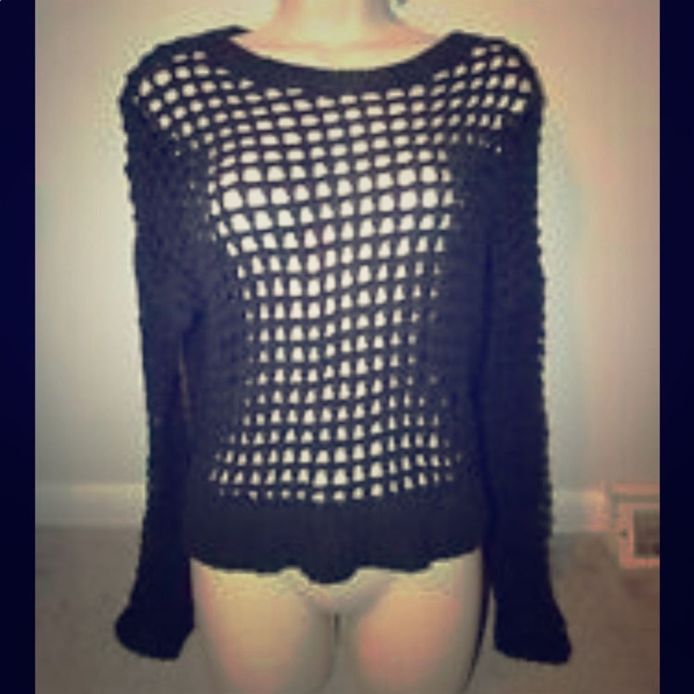 Cute black sweater (Express)